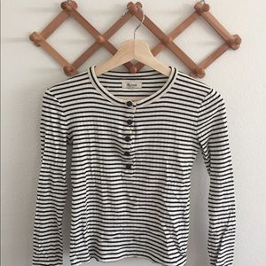 Madewell Striped Henley